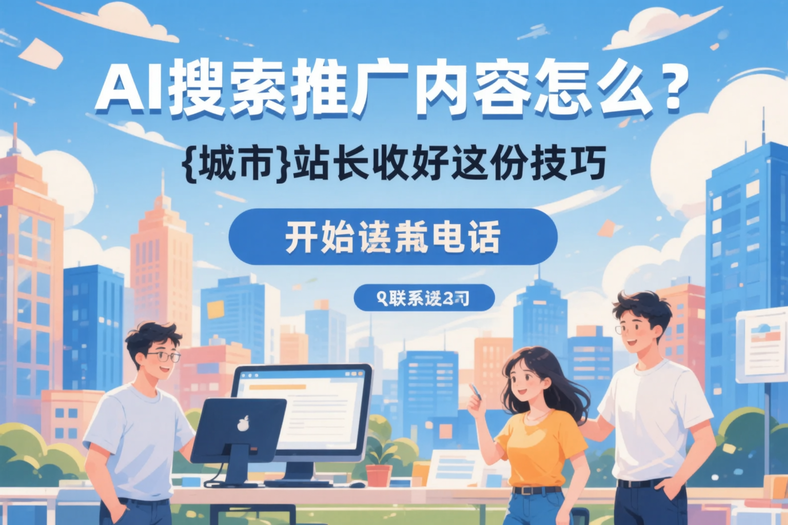 AI搜索推广内容怎么写?沙河站长收好这份技巧